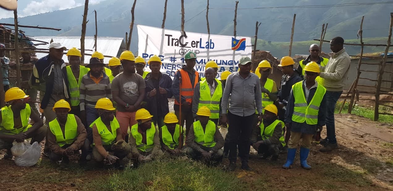 TCL TracerLab team on-site in the DRC